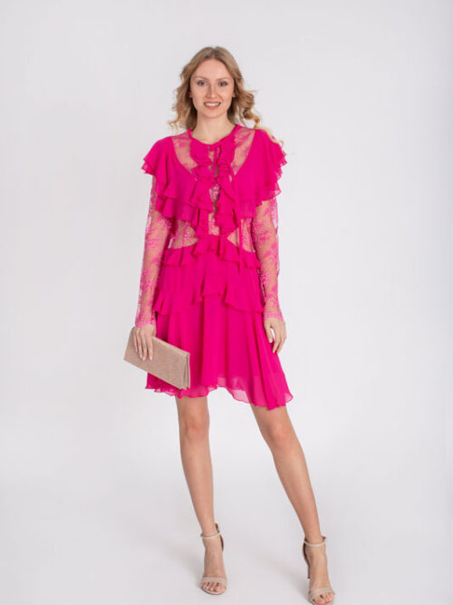 Luxusné šaty s čipkou BABYLON