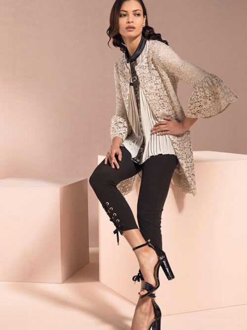 Dámske 3/4 nohavice RINASCIMENTO – farba čierna