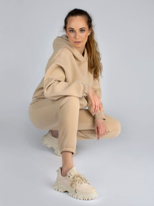 Béžová tepláková súprava