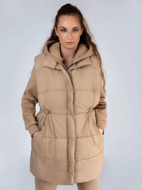 Dámska vesta bez rukávov